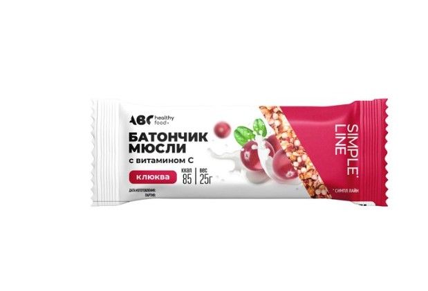 фото упаковки Сердце континента я натуральный! батончик-мюсли