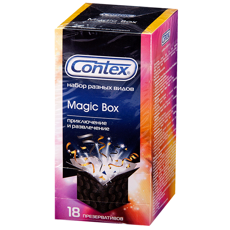 фото упаковки Презервативы Contex Magic Box Приключение и развлечение