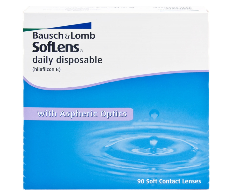 фото упаковки Bausch&Lomb SofLens Daily Disposable Контактные линзы однодневные