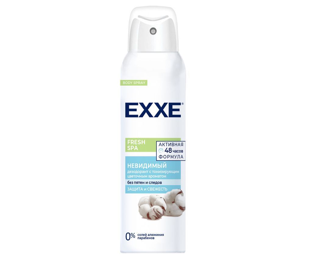 фото упаковки Exxe Fresh SPA Дезодорант Невидимый