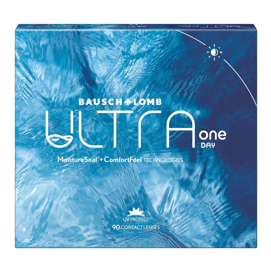 фото упаковки Ultra One Day Мягкие контактные линзы, -4.25, 8.6, 90 шт. фото упаковки Ultra One Day Мягкие контактные линзы