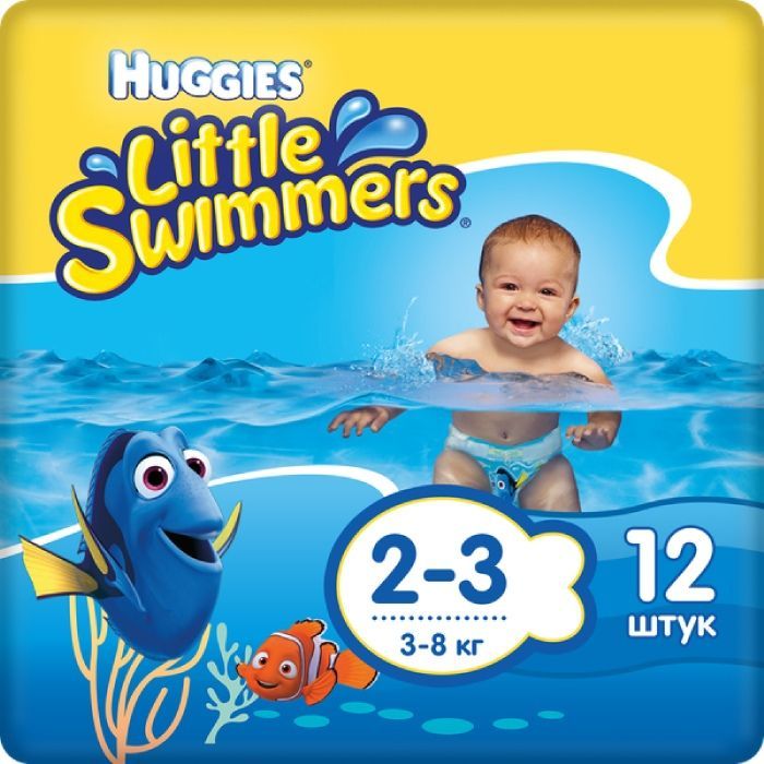 фото упаковки Huggies Подгузники-трусики для плавания