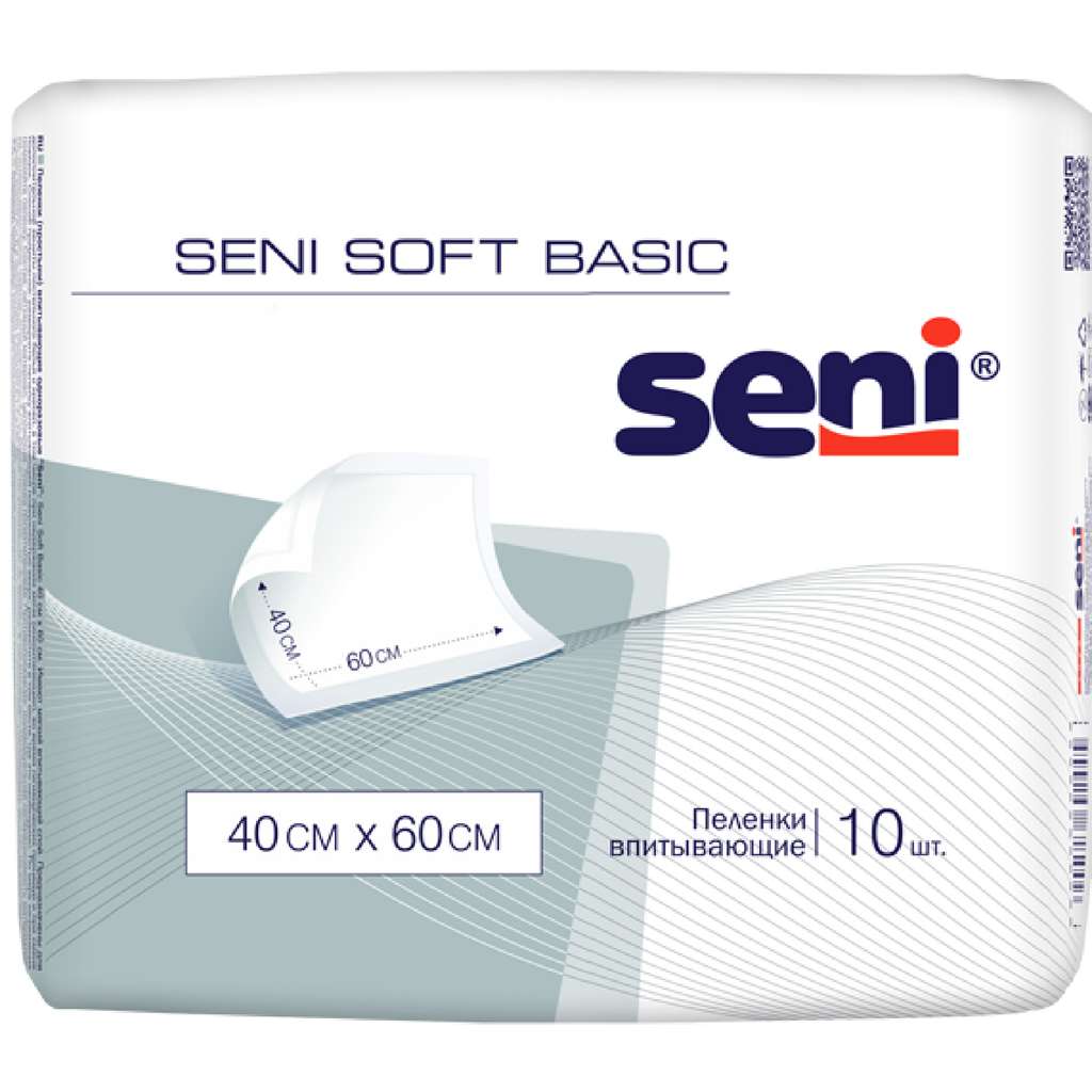 фото упаковки Пеленки впитывающие Seni Soft Basic