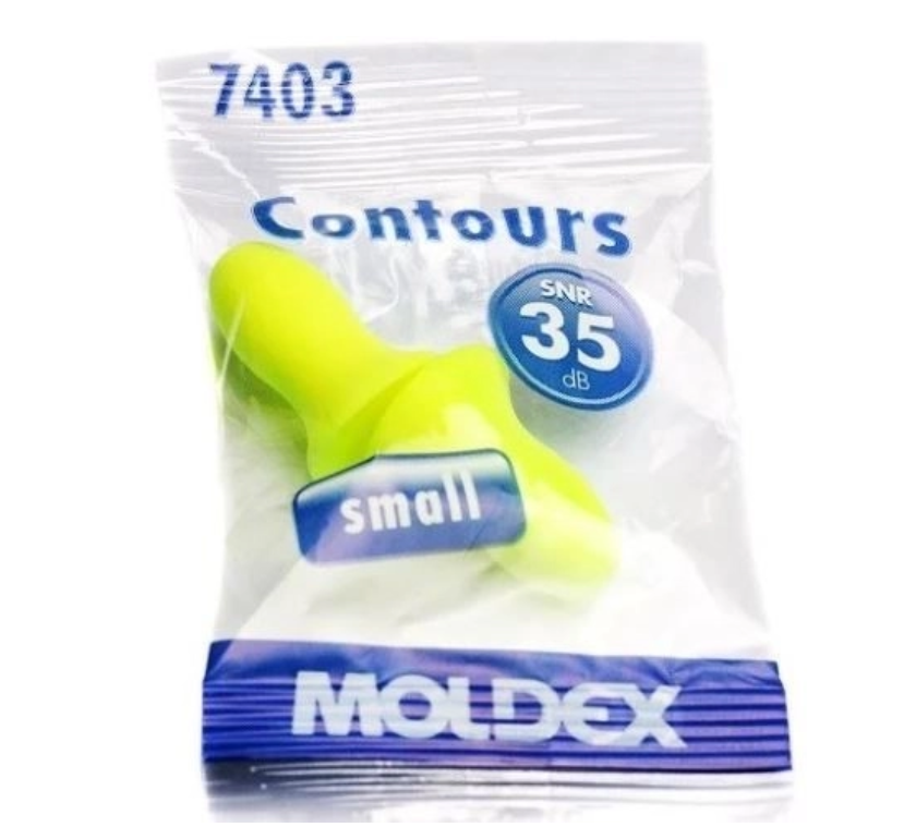 фото упаковки Беруши Moldex Contours Small Вкладыши противошумные, малый размер, арт. 7403, 2 шт. фото упаковки Беруши Moldex Contours Small Вкладыши противошумные