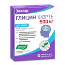 Глицин Форте Эвалар, 500 мг, таблетки для рассасывания, 60 шт.