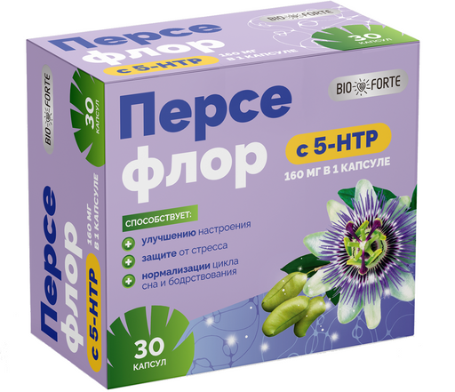 Персефлор с 5-HTP BioForte, капсулы, 30 шт.