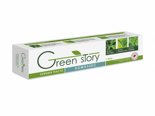 Green story Зубная паста Комплекс, паста зубная, 60 мл, 1 шт.