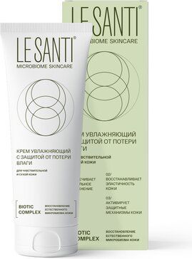 Le Santi Крем увлажняющий с защитой от потери влаги, крем для лица и тела, 75 мл, 1 шт.
