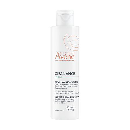 Avene Cleanance Hydra очищающий крем, крем, для проблемной кожи, 200 мл, 1 шт.